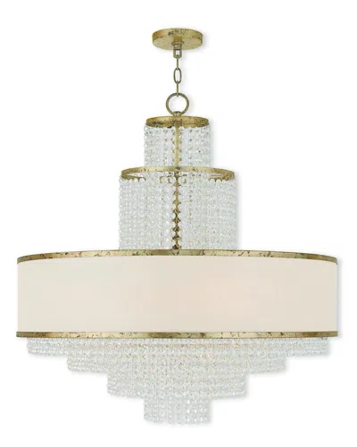Livex Lighting Livex Prescott 8-light Winter Gold Chandelier