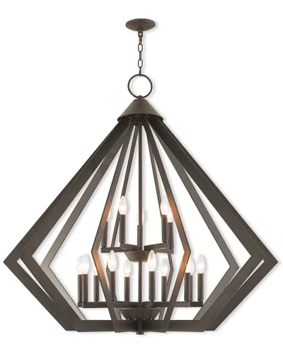 Livex Lighting Livex Prism 15 Light Bz Foyer Chandelier