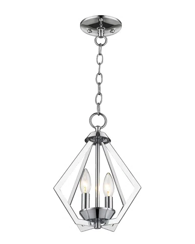 Livex Lighting Livex Prism 2-light Ch Mini Chandelier/ceiling Mount