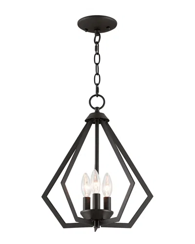 Livex Lighting Livex Prism 3-light Bz Mini Chandelier/ceiling Mount