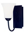 Livex Lighting Livex Ridgedale 1-light Black Wall Sconce