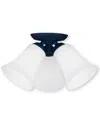 Livex Lighting Livex Ridgedale 3-light Black Ceiling Mount