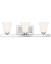 Livex Lighting Livex Ridgedale 3-light Polished Chrome Bath Vanity