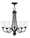 Livex Lighting Livex Ridgedale 5-light Black Chandelier