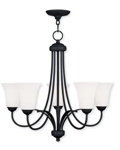 Livex Lighting Livex Ridgedale 5-light Black Chandelier
