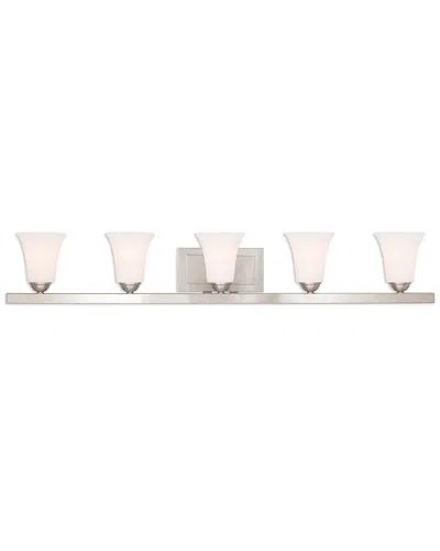 Livex Lighting Livex Ridgedale 5-light Brushed Nickel Bath Vanity