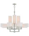 Livex Lighting Livex Rubix 12 Light Bn Foyer Chandelier