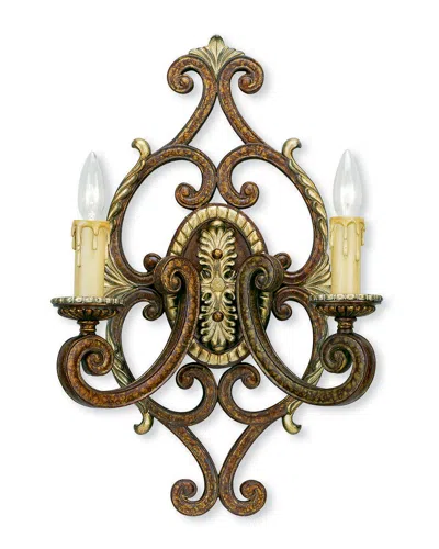 Livex Lighting Livex Seville 2-light Pbz Wall Sconce