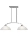 Livex Lighting Livex Somerset 2-light Brushed Nickel Billiard/island