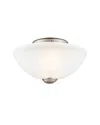 Livex Lighting Livex Somerset 2-light Brushed Nickel Ceiling Mount