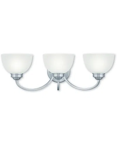 Livex Lighting Livex Somerset 3-light Brushed Nickel Bath-light