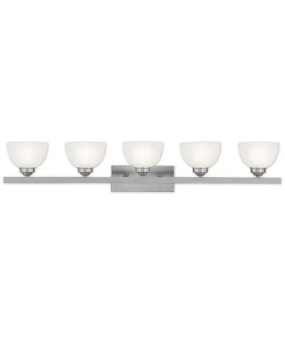 Livex Lighting Livex Somerset 5-light Brushed Nickel Bath-light