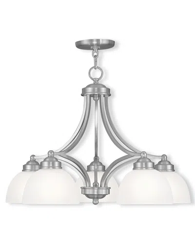 Livex Lighting Livex Somerset 5-light Brushed Nickel Chandelier