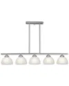 Livex Lighting Livex Somerset 5-light Brushed Nickel Island