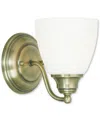 Livex Lighting Livex Somerville 1-light Antique Brass Wall Sconce