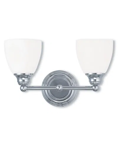 Livex Lighting Livex Somerville 2-light Polished Chrome Bath-light