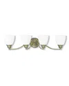 Livex Lighting Livex Somerville 4-light Antique Brass Bath-light