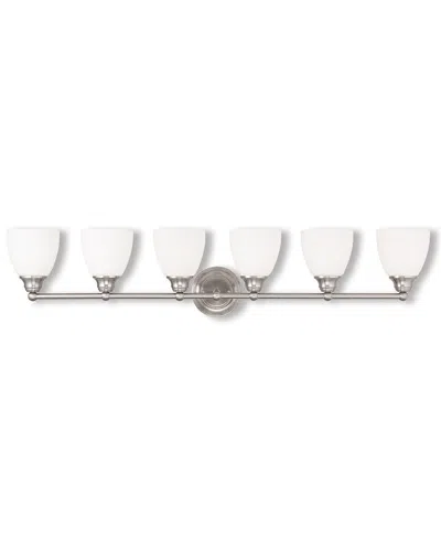 Livex Lighting Livex Somerville 6-light Brushed Nickel Bath-light
