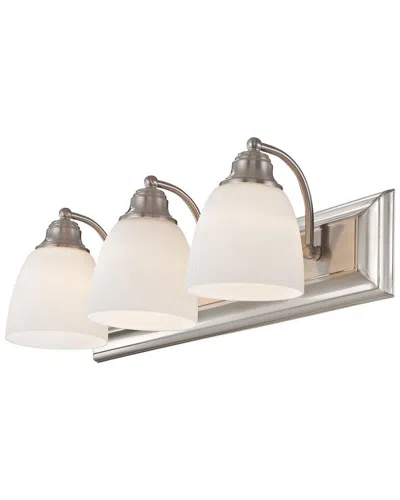 Livex Lighting Livex Springfield 3-light Brushed Nickel Bath-light