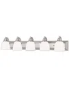 Livex Lighting Livex Springfield 5-light Brushed Nickel Bath-light