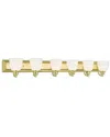 Livex Lighting Livex Springfield 6-light Polished Brass Bath-light