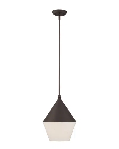 Livex Lighting Livex Stockholm 1 Lt Bronze Mini Pendant
