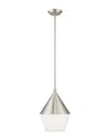 Livex Lighting Livex Stockholm 1 Lt Brushed Nickel Mini Pendant