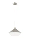 Livex Lighting Livex Stockholm 1 Lt Brushed Nickel Mini Pendant