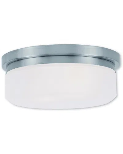 Livex Lighting Livex Stratus 2-light Bn Ceiling Mount Or Wall Mount