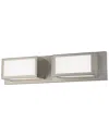 Livex Lighting Livex Sutter 2 Lt Brushed Nickel Ada Bath Vanity