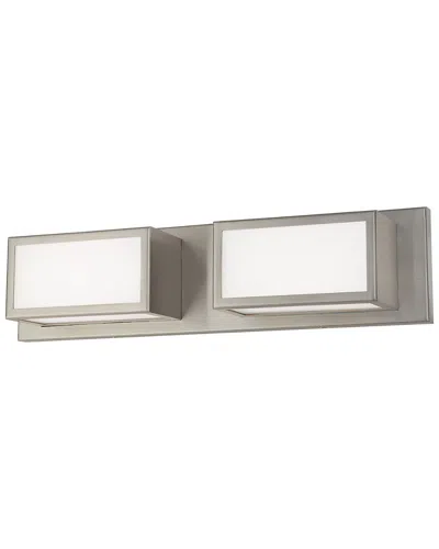 Livex Lighting Livex Sutter 2 Lt Brushed Nickel Ada Bath Vanity