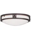 Livex Lighting Livex Titania 2-light Bronze Ceiling Mount