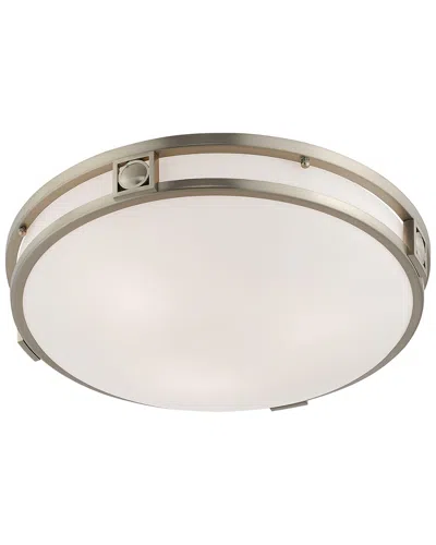 Livex Lighting Livex Titania 3-light Brushed Nickel Ceiling Mount