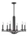 Livex Lighting Livex Trumbull 6 Light Bz Chandelier