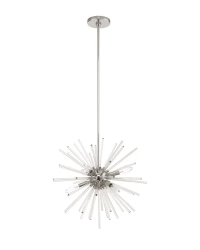 Livex Lighting Livex Utopia 6 Lt Polished Chrome Pendant Chandelier