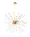 Livex Lighting Livex Utopia 8-light Satin Brass Pendant Chandelier