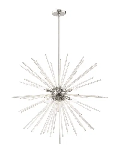 Livex Lighting Livex Utopia 8 Lt Polished Chrome Pendant Chandelier
