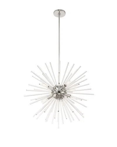 Livex Lighting Livex Utopia 8 Lt Polished Chrome Pendant Chandelier