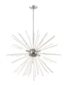 Livex Lighting Livex Utopia 8 Lt Polished Chrome Pendant Chandelier