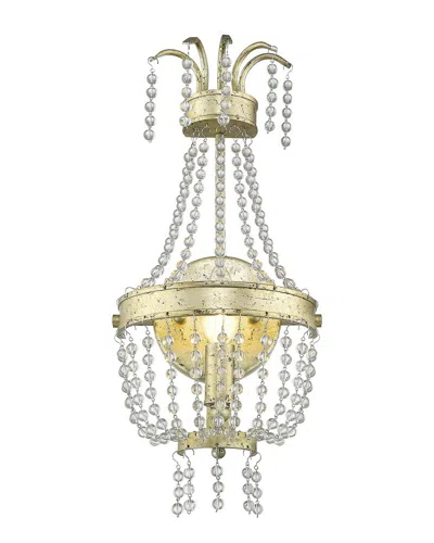 Livex Lighting Livex Valentina 1-light Winter Gold Wall Sconce