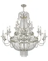 Livex Lighting Livex Valentina 21-light Brushed Nickel Foyer Chandelier