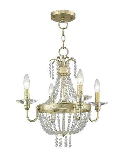 Livex Lighting Livex Valentina 4-light Wg Mini Chandelier/ceiling Mount