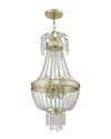 Livex Lighting Livex Valentina 4-light Winter Gold Pendant