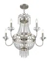 Livex Lighting Livex Valentina 5-light Brushed Nickel Chandelier