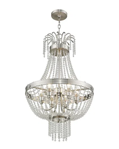 Livex Lighting Livex Valentina 6-light Brushed Nickel Pendant