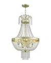 Livex Lighting Livex Valentina 6-light Winter Gold Pendant
