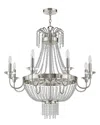 Livex Lighting Livex Valentina 8-light Brushed Nickel Chandelier