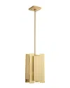 Livex Lighting Livex Varick 1 Lt Satin Brass Mini Pendant