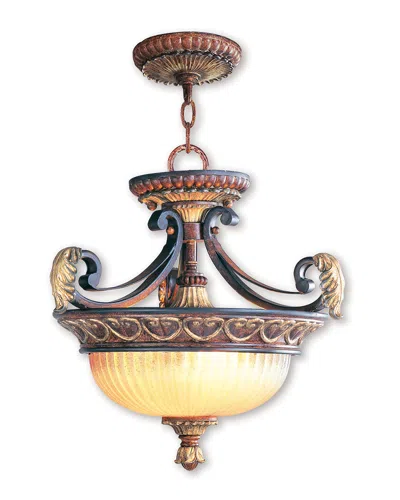 Livex Lighting Livex Villa Verona 2-light Vbz Chain Hang/ceiling Mount