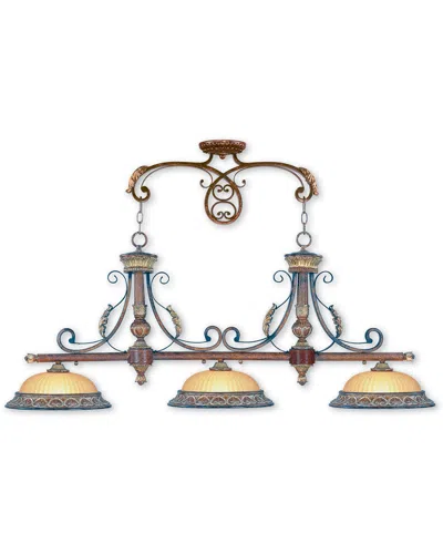 Livex Lighting Livex Villa Verona 3-light Vbz Island